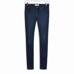 Bootlegger Dark Wash Skinny women Jeans W24 L31 Stretch Denim